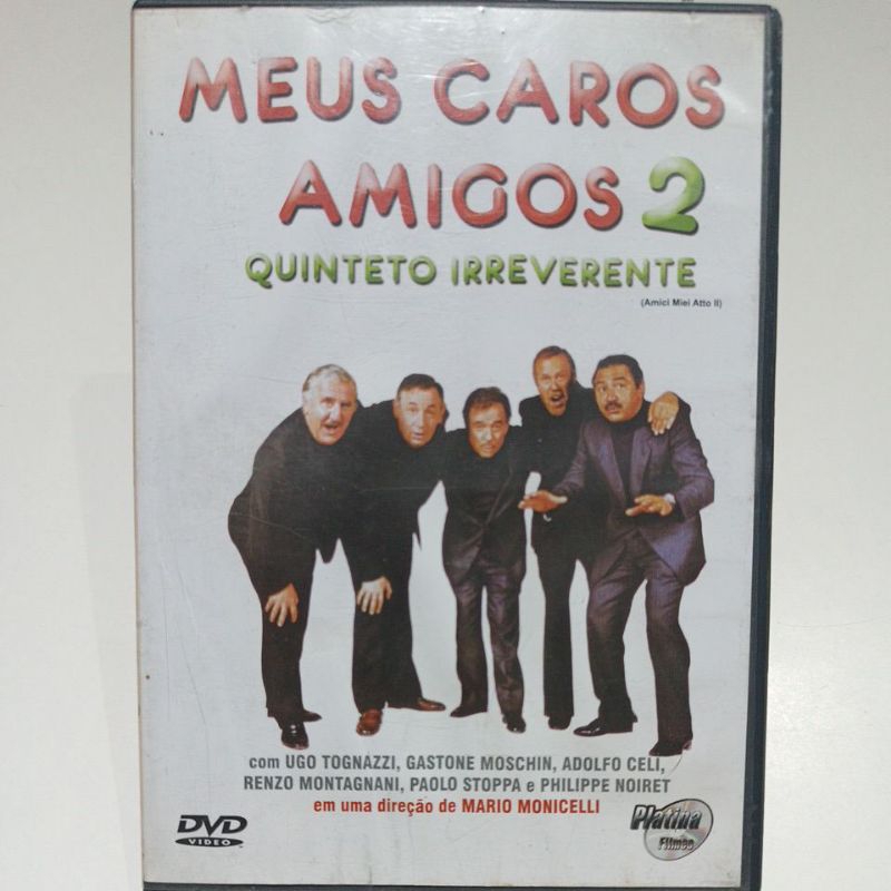 Dvd Meus Caros Amigos 2 Quinteto Irreverente