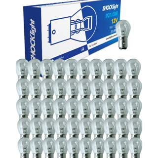 Kit 50 Lâmpadas Shocklight 2 Polos 12v P21/5w Carro Uv Inmetro em Oferta na Shopee