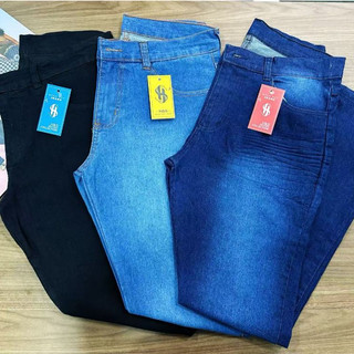 Kit 3/4/5 Calça Jeans Promoção Masculino para trabalho Com Lycra Envio Imediato MODABOY