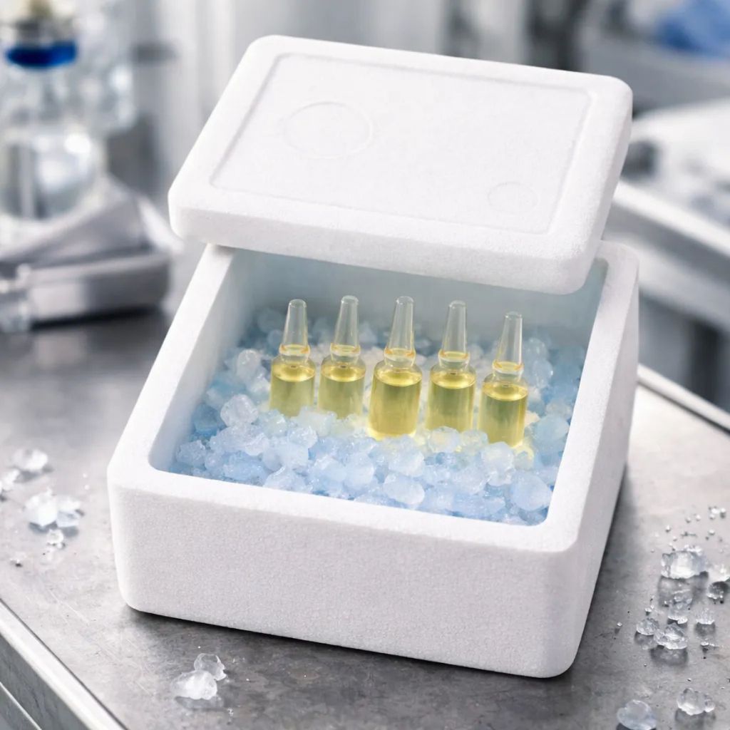 Caixa Isopor 250ml com Tampa 35  Caixas Pequena Resistente Para Medicamentos e Congelados