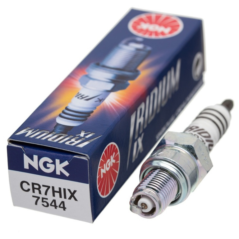 Vela De Ignição Iridium Pop 100 Ybr Factor Xtz 125 Crypton NGK CR7HIX