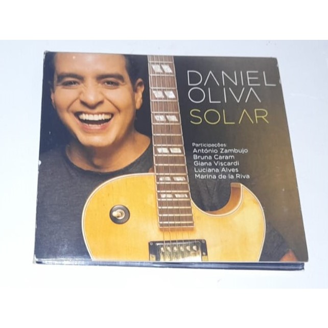 Cd - Daniel Oliva - Solar - Laser Disc Do Brasil Edições - Digipack