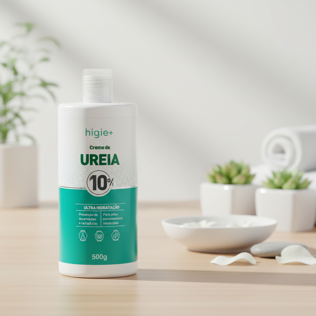 Kit 02 Cremes de Ureia 10% Higie+ 500g em Oferta na Shopee