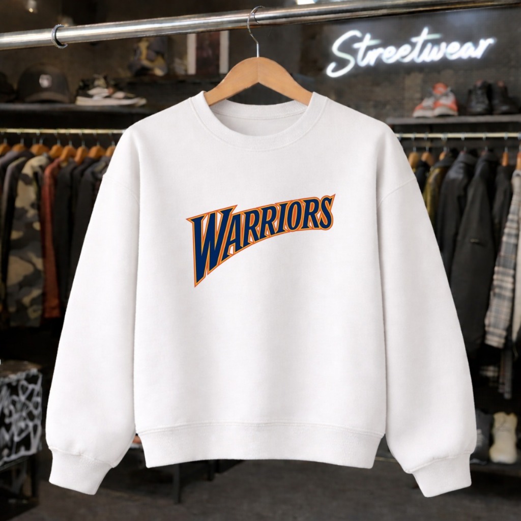 Moletom Gola Careca Unissex Estampado Basquete Esporte Cores Time Blusa de Frio Inverno Confortável