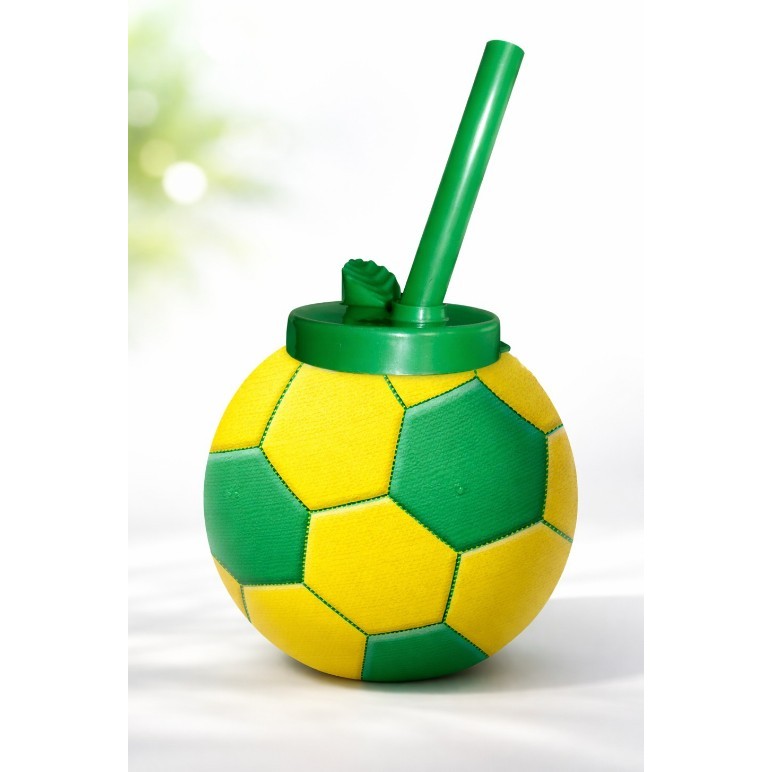 Kits de até 50 Copos Copa Do Mundo Brasil Bola Futebol Lembrancinha Festa Aniversário Evento Bebida
