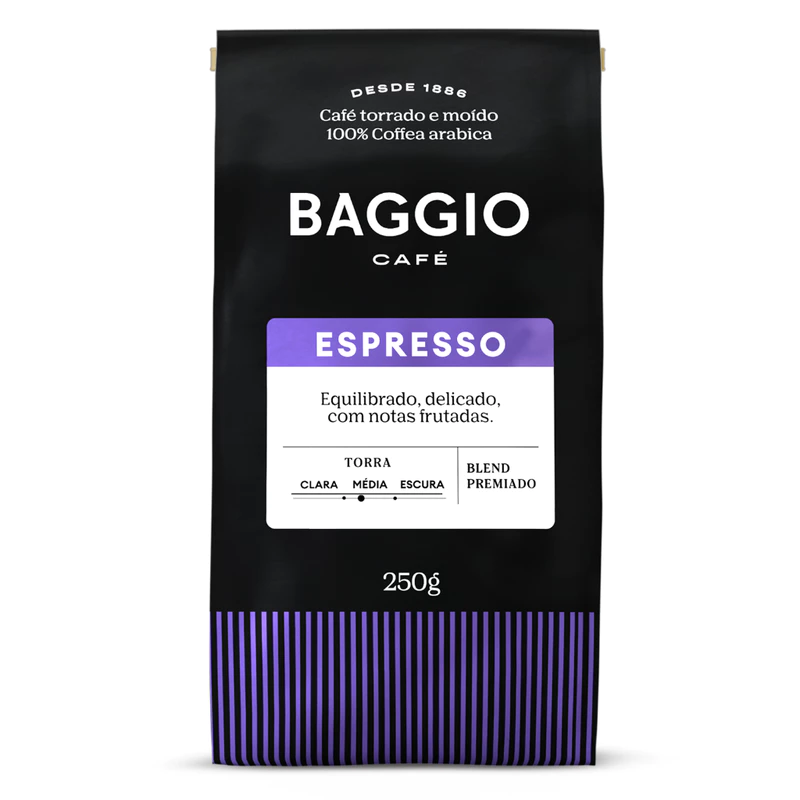 "Espresso Baggio: Sabor Premiado! ☕"