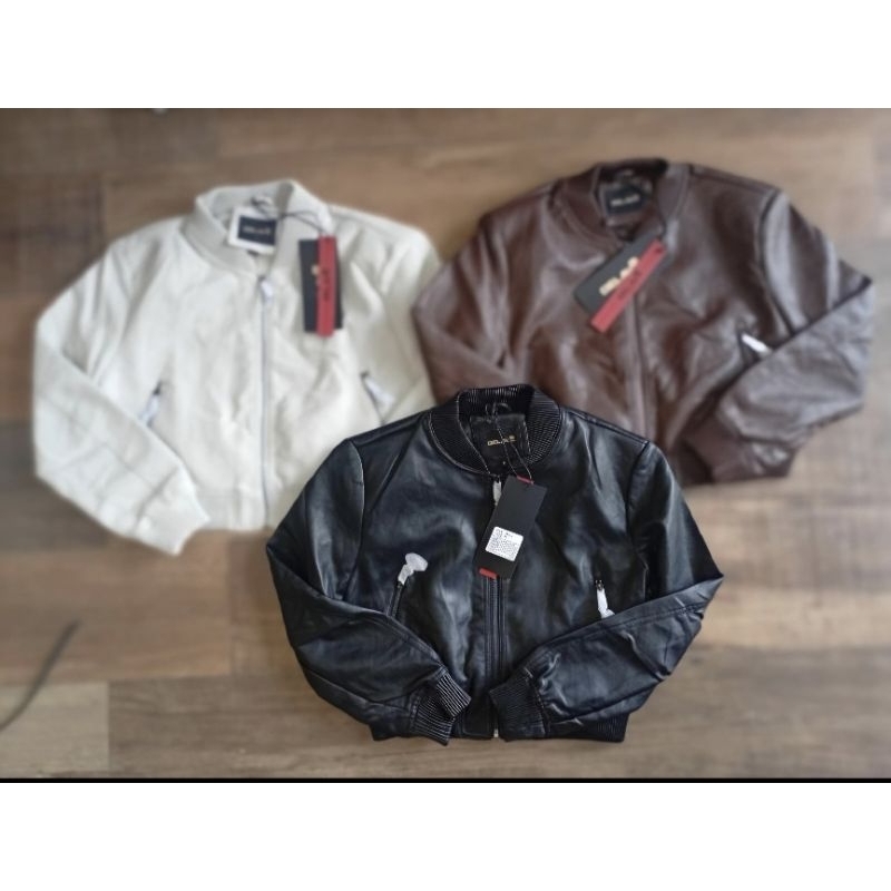 Jaqueta bomber punho