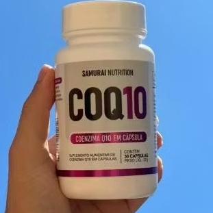 COQ Q10 samurai Nutrition 30 cápsulas envio imediato
