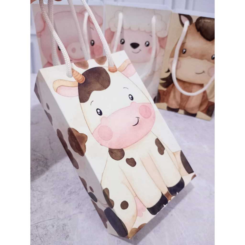 Sacolinhas Fazendinha, Lembrancinha Fazendinha em Oferta na Shopee