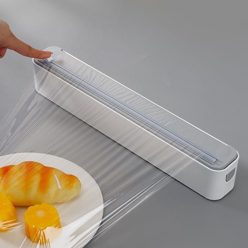 Cortador de Filme Plástico PVC Ajustável com Ventosa Forte - Selagem de Alimentos e Corte Fácil em Oferta na Shopee