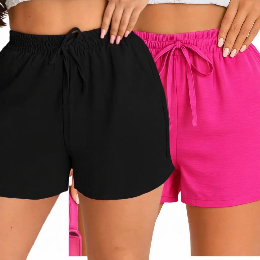 Kit short Duna |Short adulto| Short feminino| Short de Praia| Short com elastico