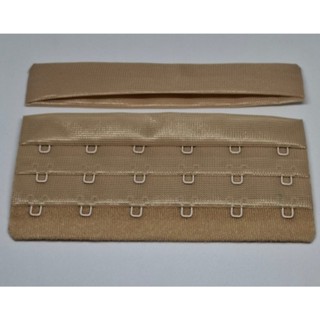 Colchete Largo Com 6 Ganhos 3 Regulagens Fecho Para Sutiã 12 cm x 6cm Preto Chocolate em Oferta na Shopee