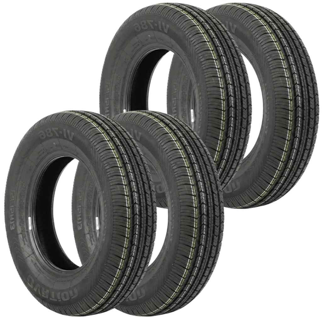 Jogo 4 Pneus 175/75 R13 Ovation VI-786 84T Aro 13 Novos em Oferta na Shopee