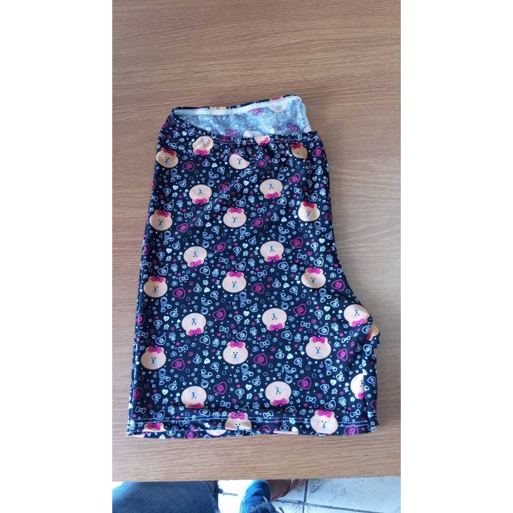 Kit 2 Short Dool Feminino Estampado Baby Doll Alcinha Noite Dormir Conforto IRÁ ESTAMPAS SORTIDAS