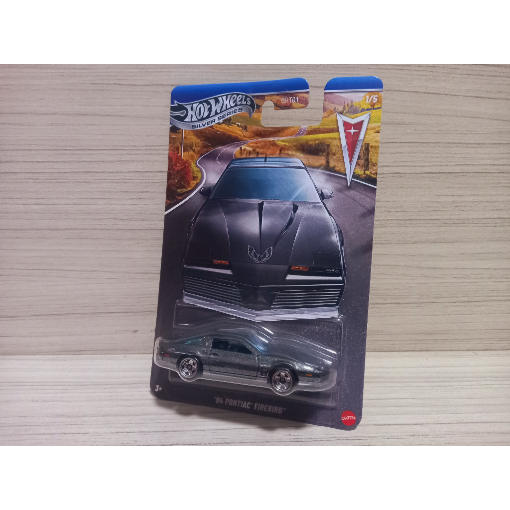 hot wheels silver series 84 pontiac firebird mattel original