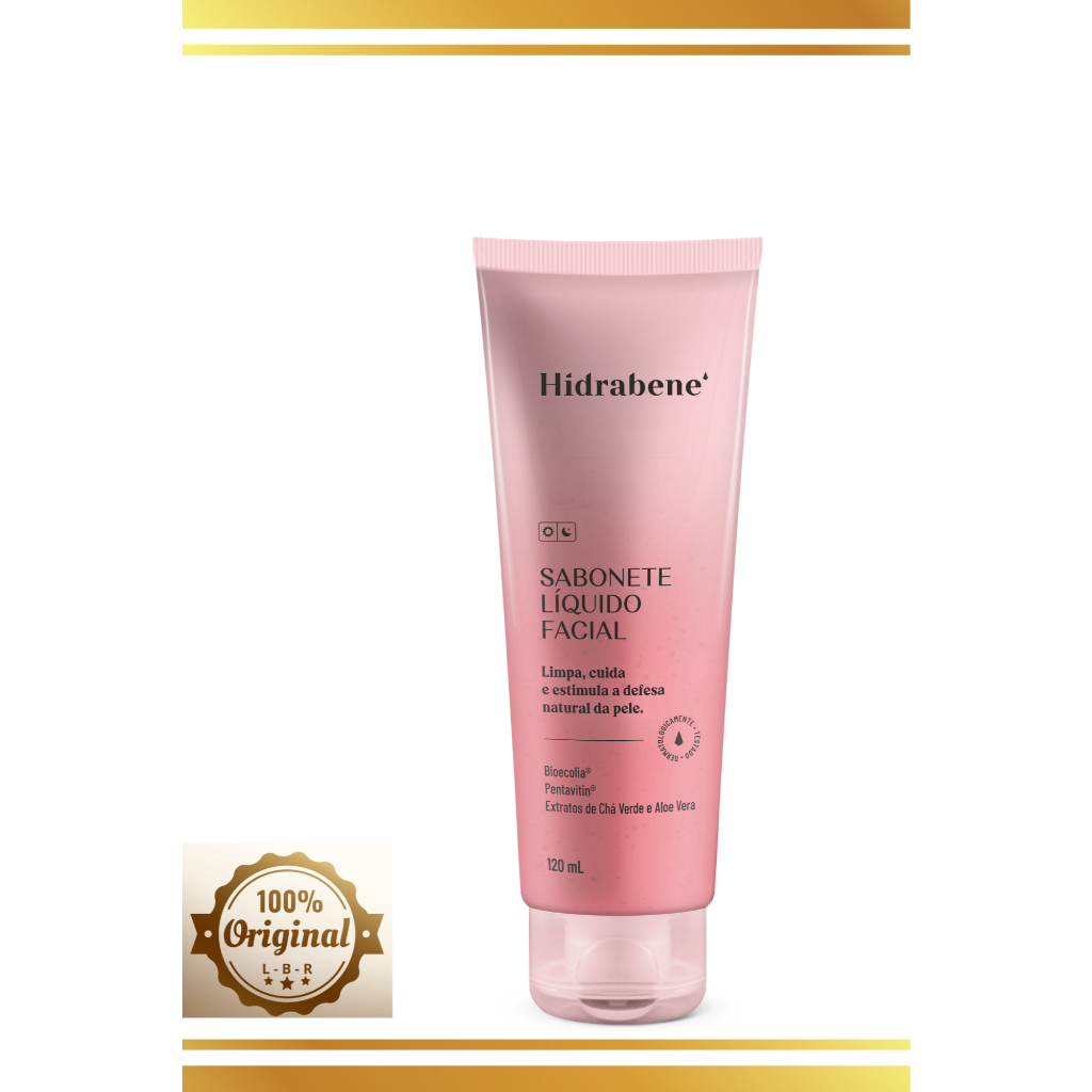 HIDRABENE SABONETE LIQUIDO FACIAL - 120ML(1unid)