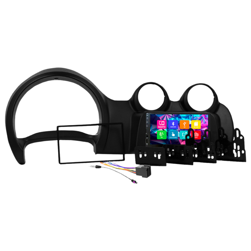 Kit Multimidia 7 Pol Uno Vivace 2014 Em Diante Fiorino 2015 16 17 A 2021 Espelhamento Android Ios 2 Din Preto Camera Ré em Oferta na Shopee