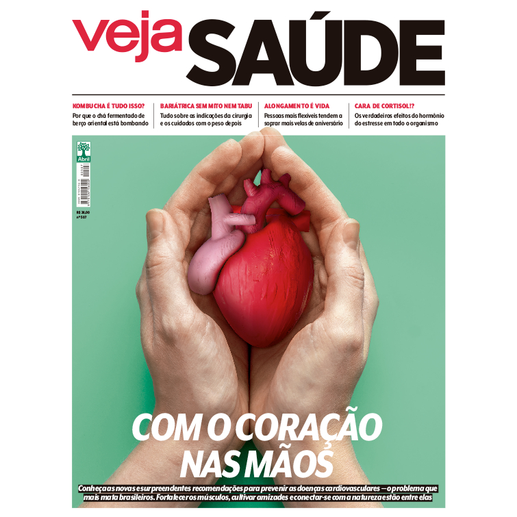 Revista Veja Saúde N° 507 - Setembro 2024 - Editora Abril - Com o Coração nas Mãos