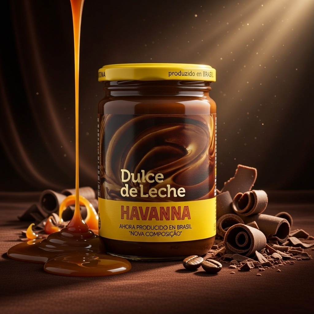 Havanna Dulce de Leche 700g Importado Argentino Pote de Vidro Premium Cremoso