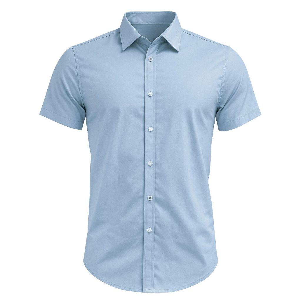 Camisa Masculina Tricoline Camisa Masculina Social Tricoline Slim Premium
