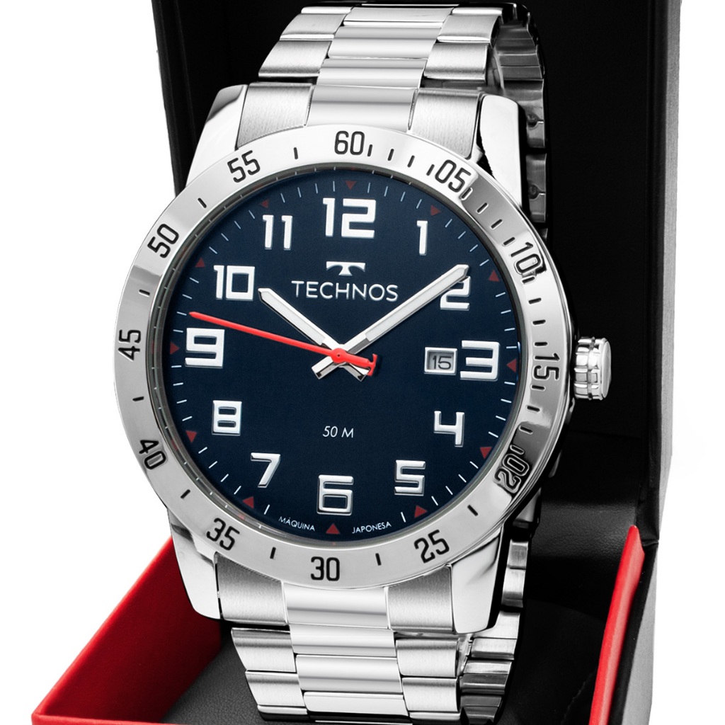 Relógio Technos Masculino Militar 2115NBJ/1A