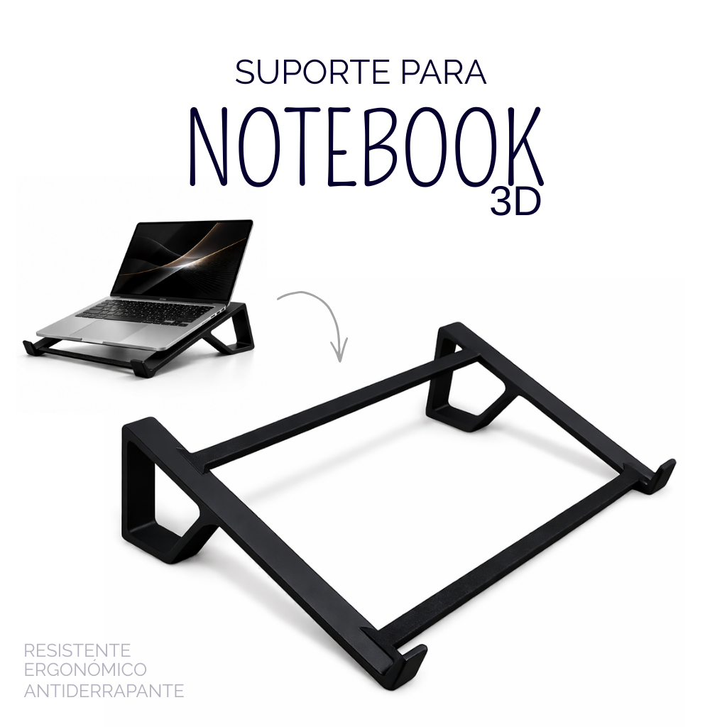 Suporte Para Notebook Laptop Resistente e Portátil