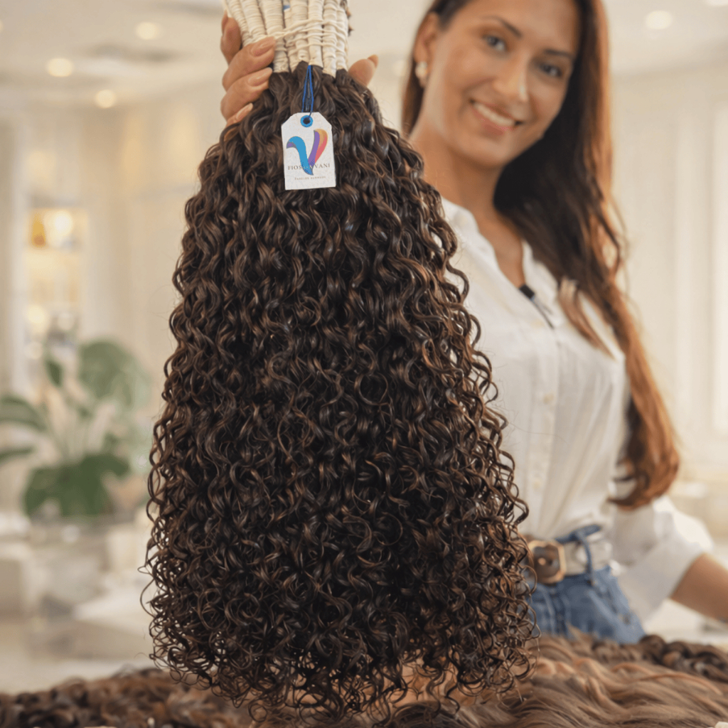 Cabelos Naturais Cacheado Caipira 35cm a 75cm  Volume e Elegância