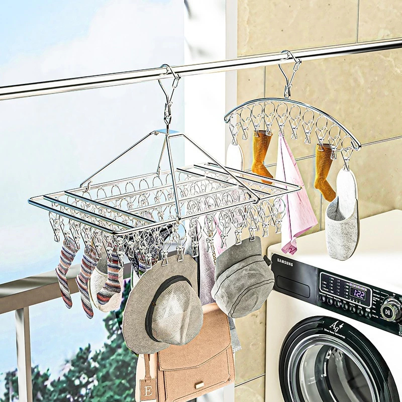 Varal 40/20 Prendedores Para Roupa Intima Para Calcinha Meia Cueca Reforçado inox  Prendedores secagem de roupa interior