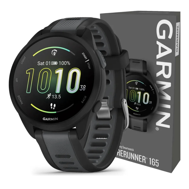 Relógio Garmin Forerunner 165 Music - Preto - Amoled - Original - Pronta Entrega