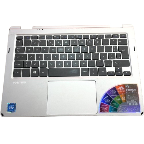 Carcaça Superior + Teclado Positivo Duo Q432A