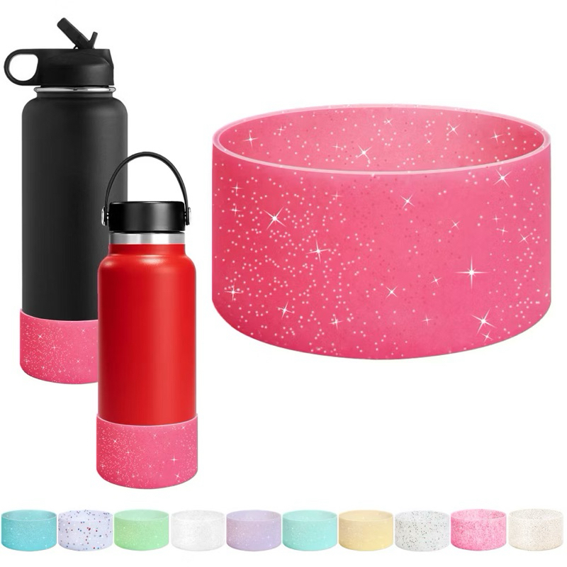 Base silicone proteção garrafa térmica 350ml a 800ml e 950ml a 1200ml em Oferta na Shopee