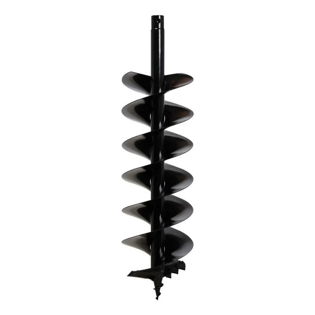 Broca De Ferro P/ Perfurador De Solo 300x800mm Espiral Duplo