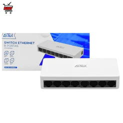 SWITCH 8 PORTAS | Hub Ethernet RJ45 1000Mbps Mini