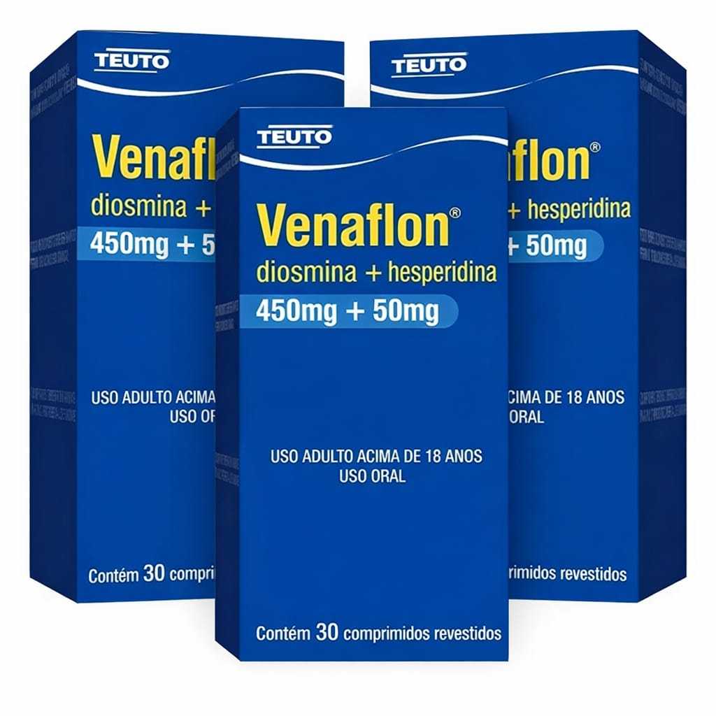 Kit 3un Diosmina 450mg + Hesperidina 50mg 30cp cada.