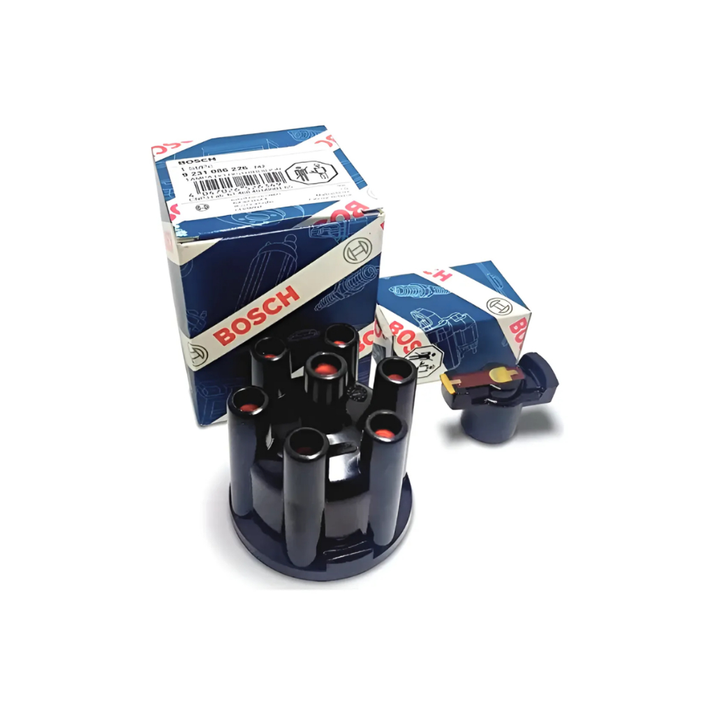 Kit Tampa Distribuidor + Rotor Opala 4.1 6cc Cilindros Bosch