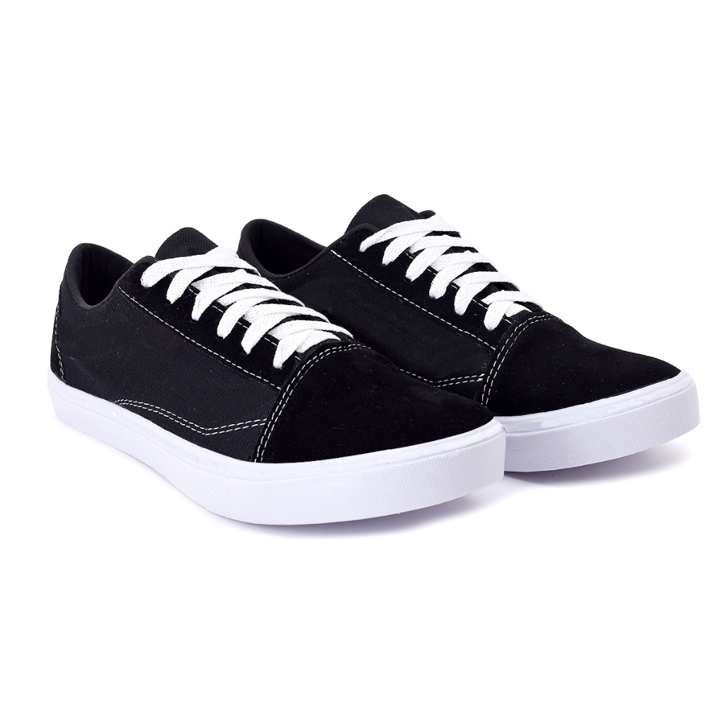 Tenis Feminino Tênis Masculino Preto Casual Allblack Camurça Skate Dia a dia