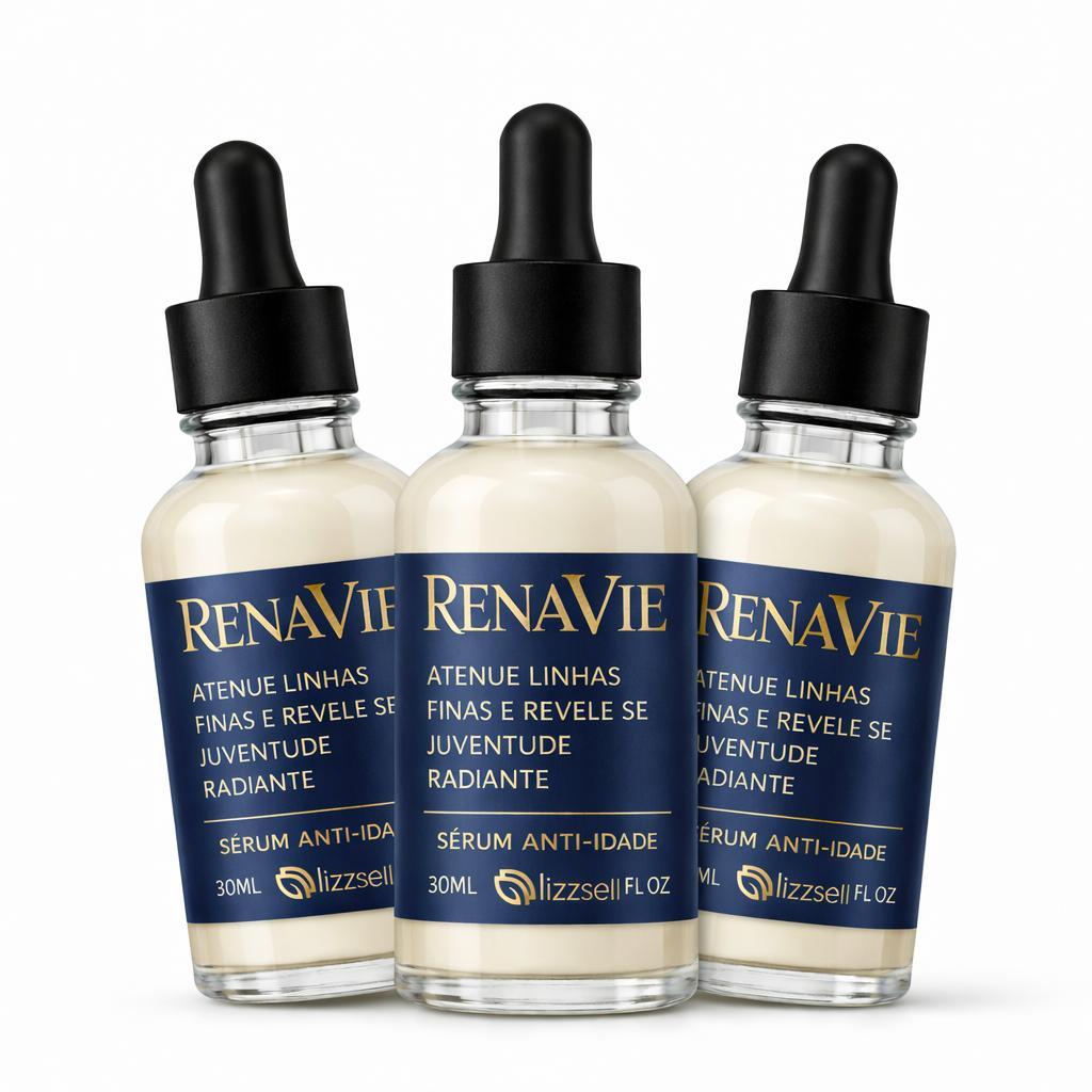 3 RenaVie Serum 30ml Facial Anti Idade Hidratante