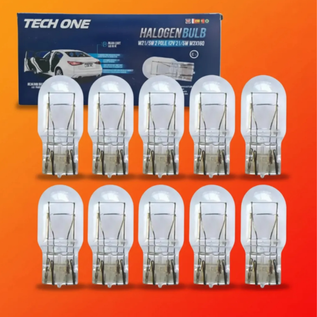 10 Lâmpada Miniatura Pingo T20 2 Pólos 12v W3x16q Tech One em Oferta na Shopee