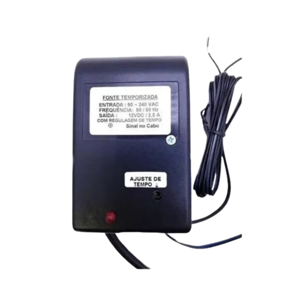 Fonte Automática Temporizada Saída 12 Vdc 2 A