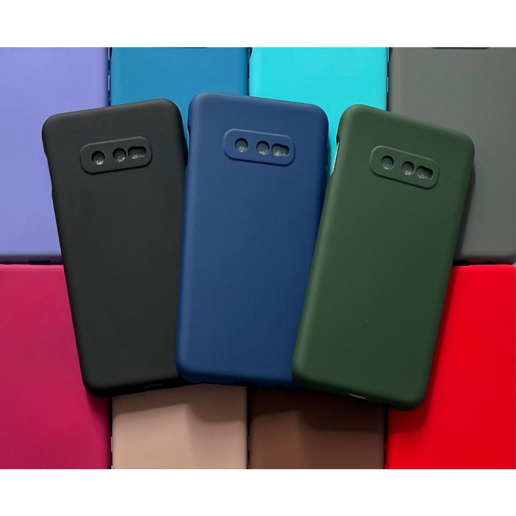 Kit capa + pelicula Cerâmica Hidrogel 9D Samsung Galaxy S10e  Ou apenas capinha de silicone em Oferta na Shopee