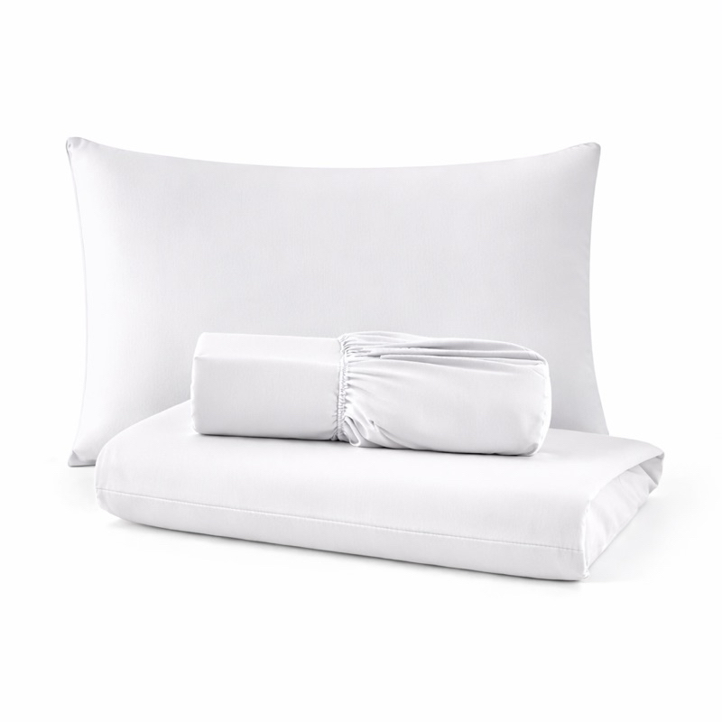 Promoção Jogo de Cama 3 Peças 400 Fios Micropercal Extra Macio Luxo Hotel Pronta Entrega Casal Queen solteiro King Berço