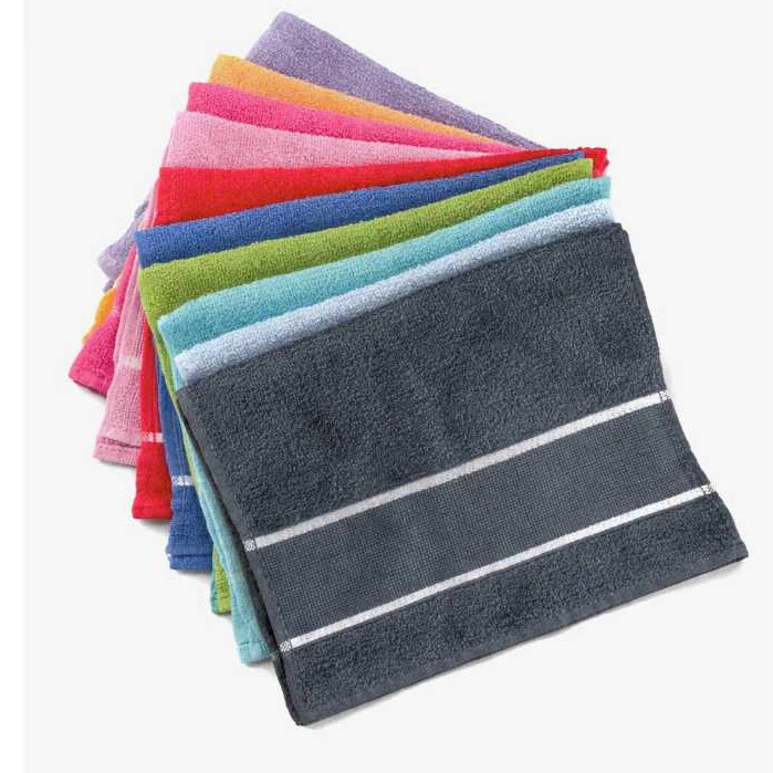 Kit Jogo 5 Toalha Toalhinha de Lavabo com Barra Espaço para Bordar Ponto Cruz 100% Algodão 28x48cm em Oferta na Shopee