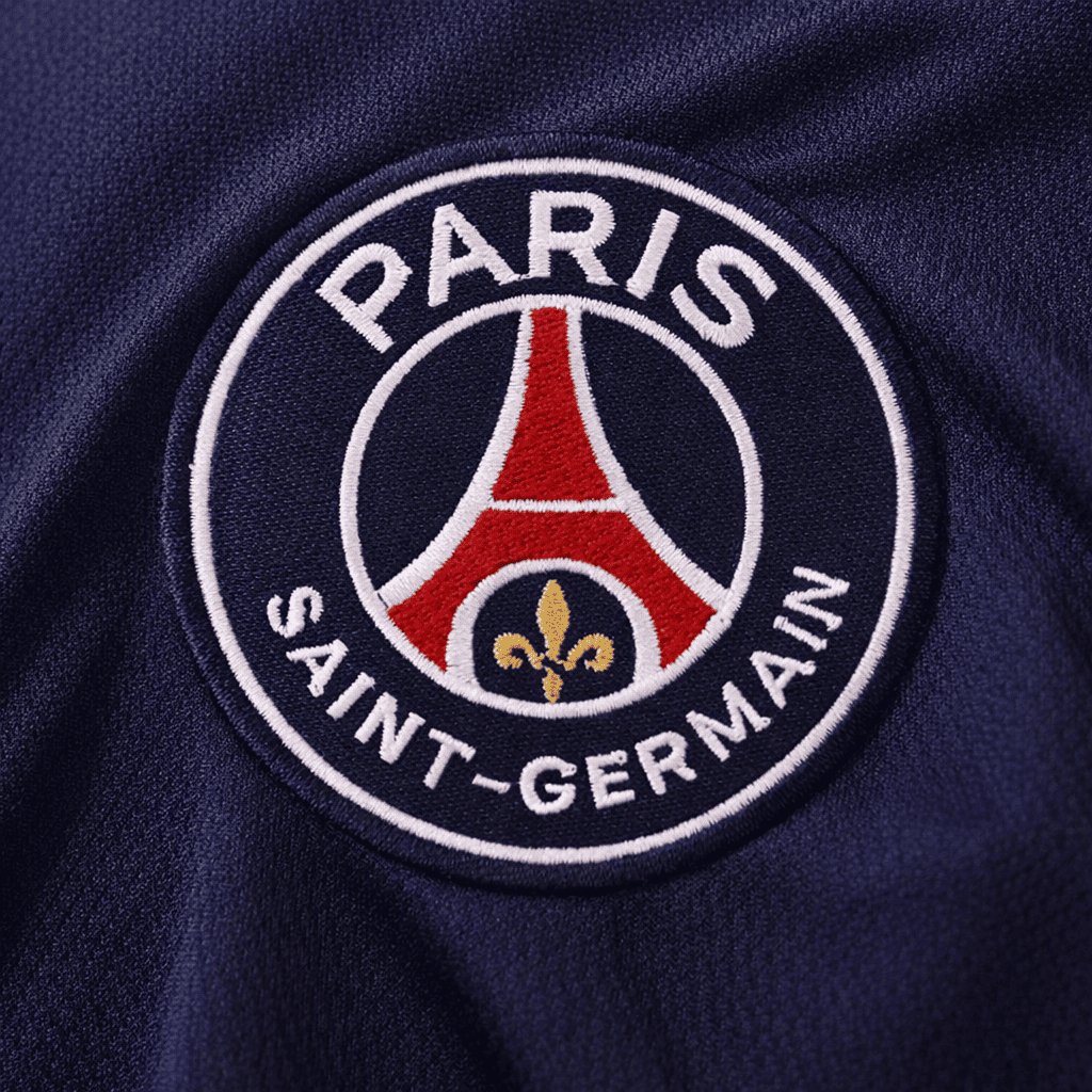 Aplique Termocolante Bordado PSG - Paris Saint-Germain 8cm