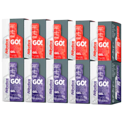 Kit 10x Go! Recovery Gel Display 10 Sachês - Total 100 Sachês Atlhetica