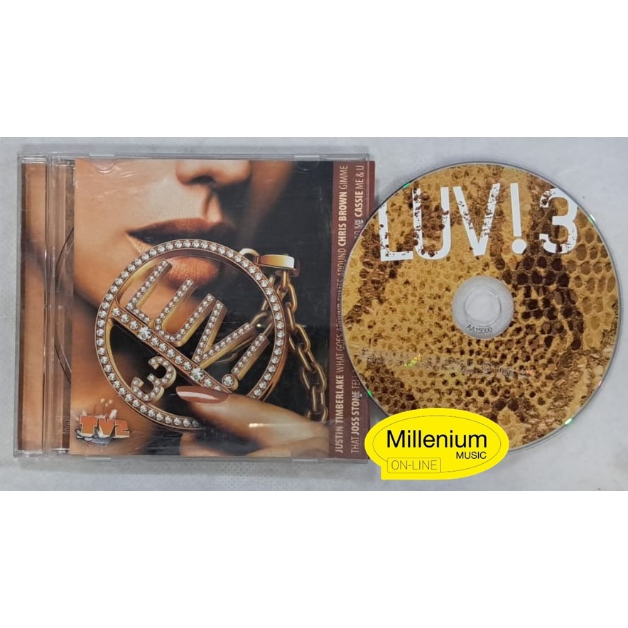 CD Luv! 3 R&B Hip Hop 2007 Original Gravadora Colecionador Ótimo Estado