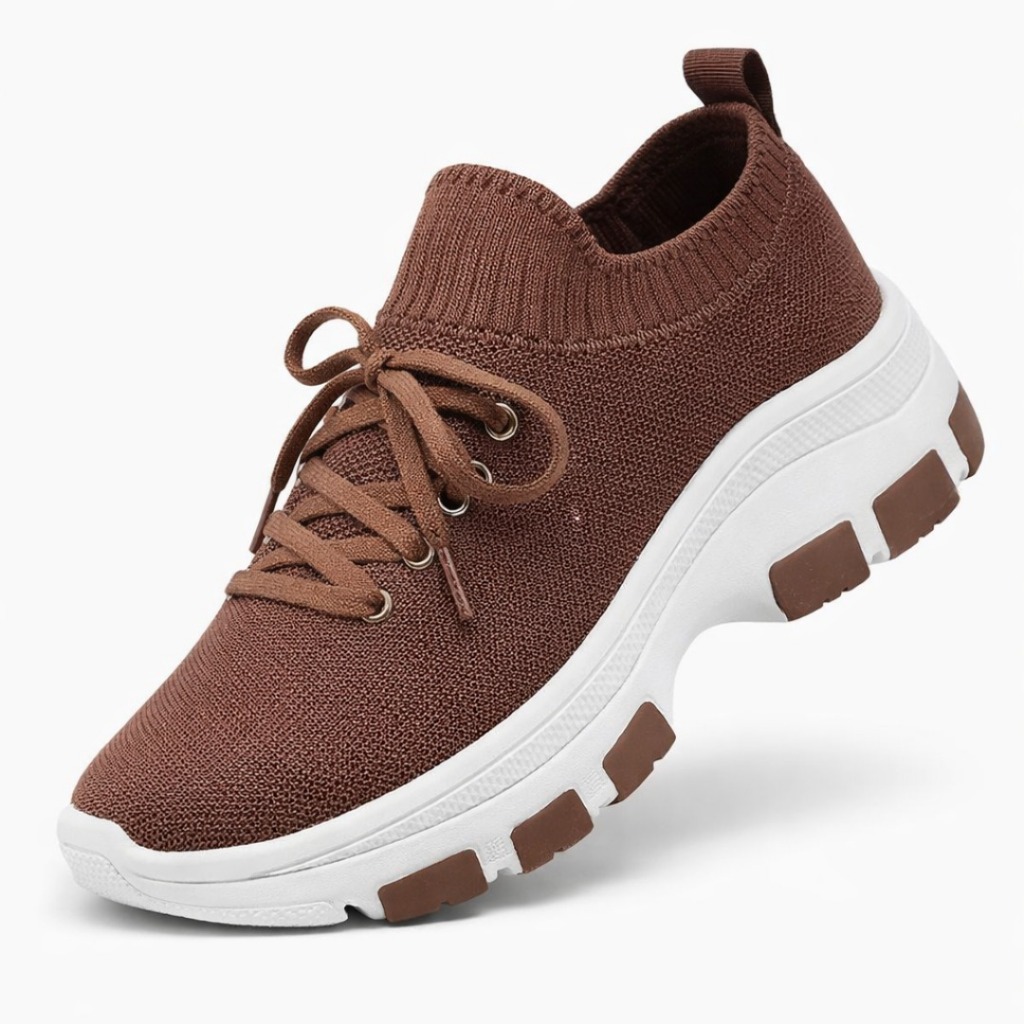 Tênis Feminino Chunky Meia Plataforma com Solado Resistente