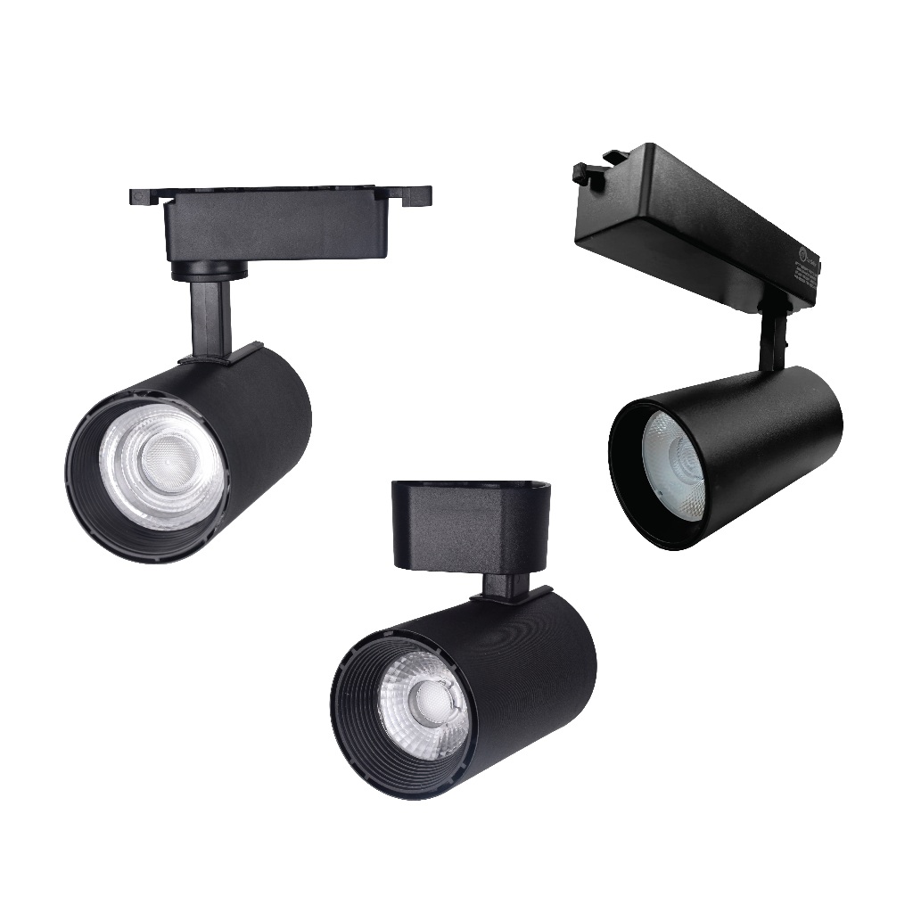 Spot Way Led Para Trilho Eletrificado 10w/20w/30w Preto 3000k/4000k/6500k em Oferta na Shopee
