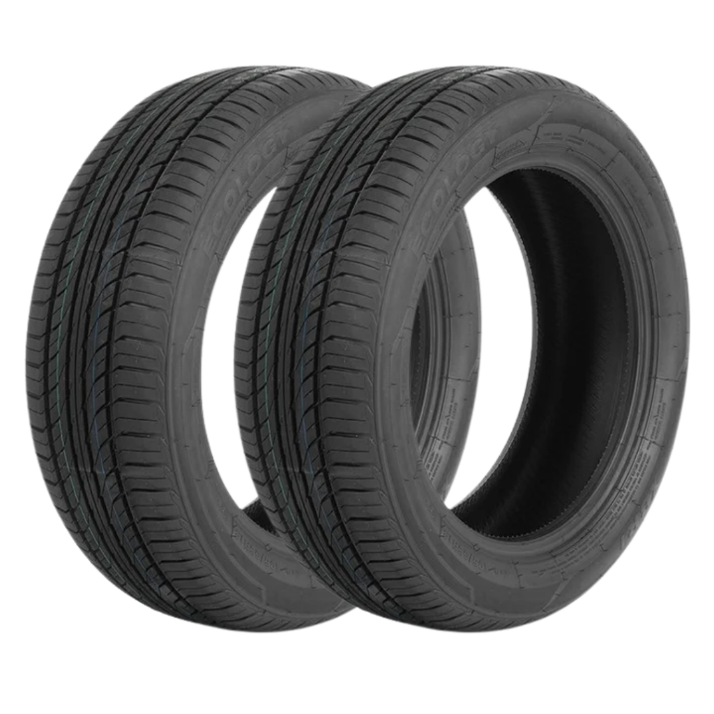 Kit 2 Pneus 195/55 R16 XBRI Ecology 87V Novos Aro 16 em Oferta na Shopee