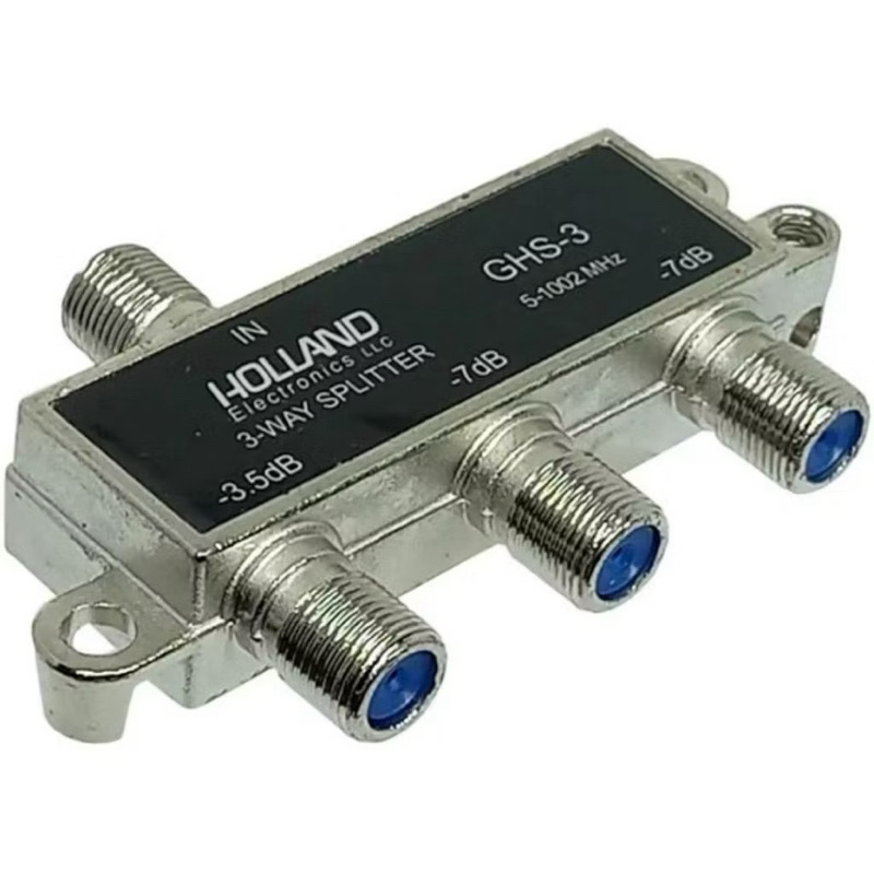 Divisor De Sinal De Antena Tv Uhf Vhf Blindado