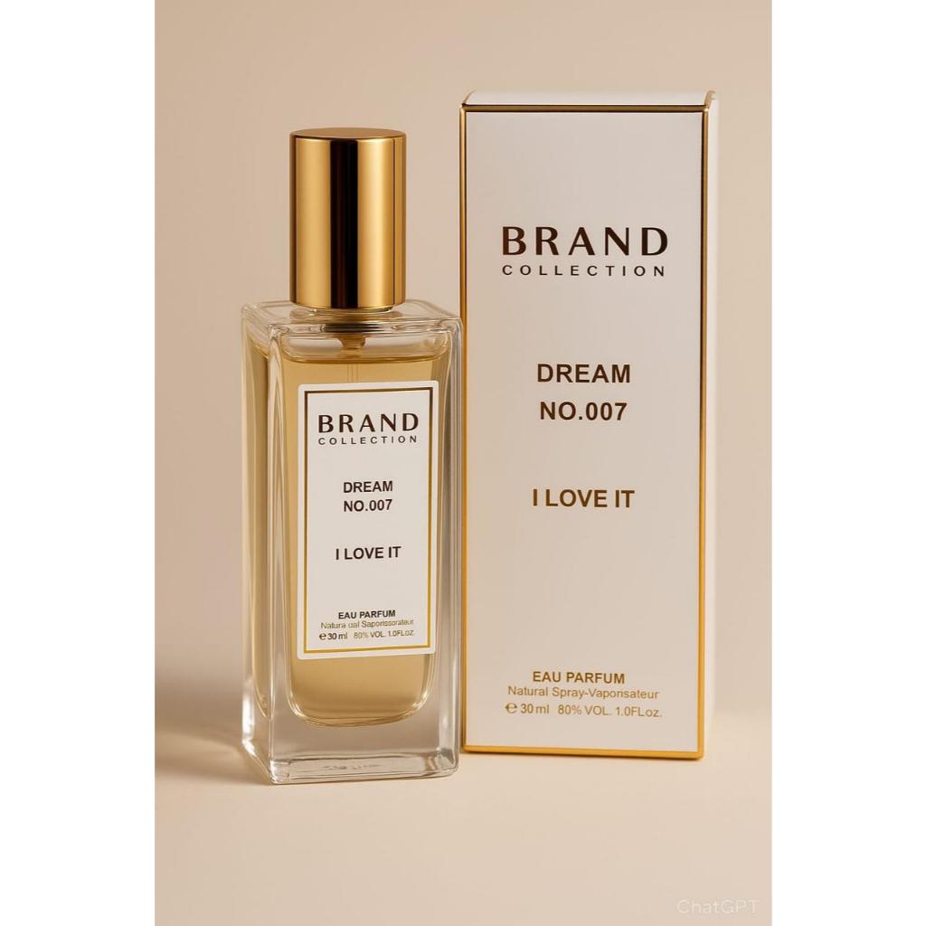 Perfume Brand Collection I Love It Dream 007 Floral Frutal 30ml Feminino